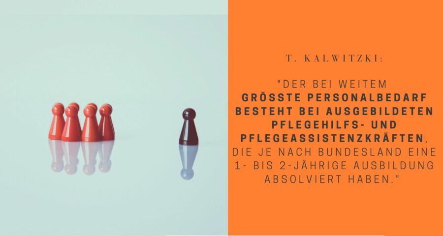 Langzeitpflege: geschulte Hilfskräfte oder Pflegefachleute?