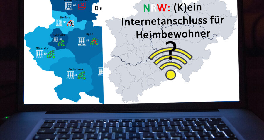 Heimbewohner im Netz
