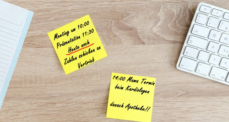 Arbeiten Sie noch? Oder pflegen Sie schon?