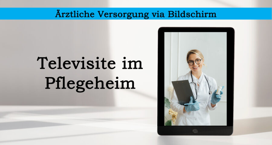 Visite per Bildschirm: Telemedizin im Pflegeheim