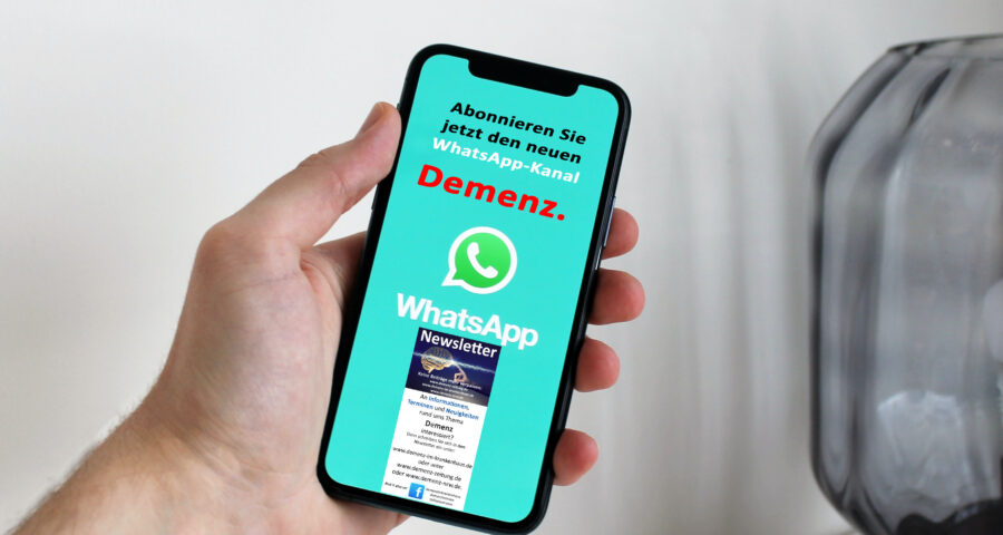 Demenzinfos auf dem Smartphone: WhatsApp Kanal Demenz gestartet