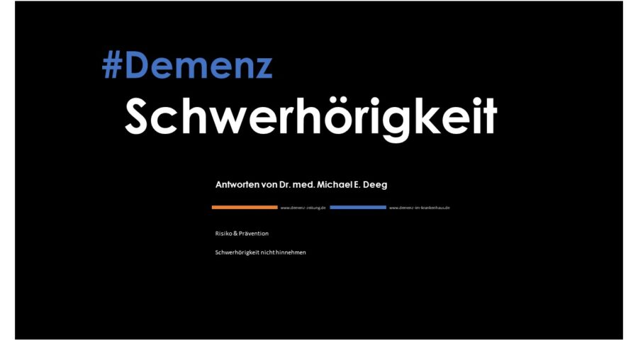 Risiko Schwerhörigkeit: das Gehirn leidet