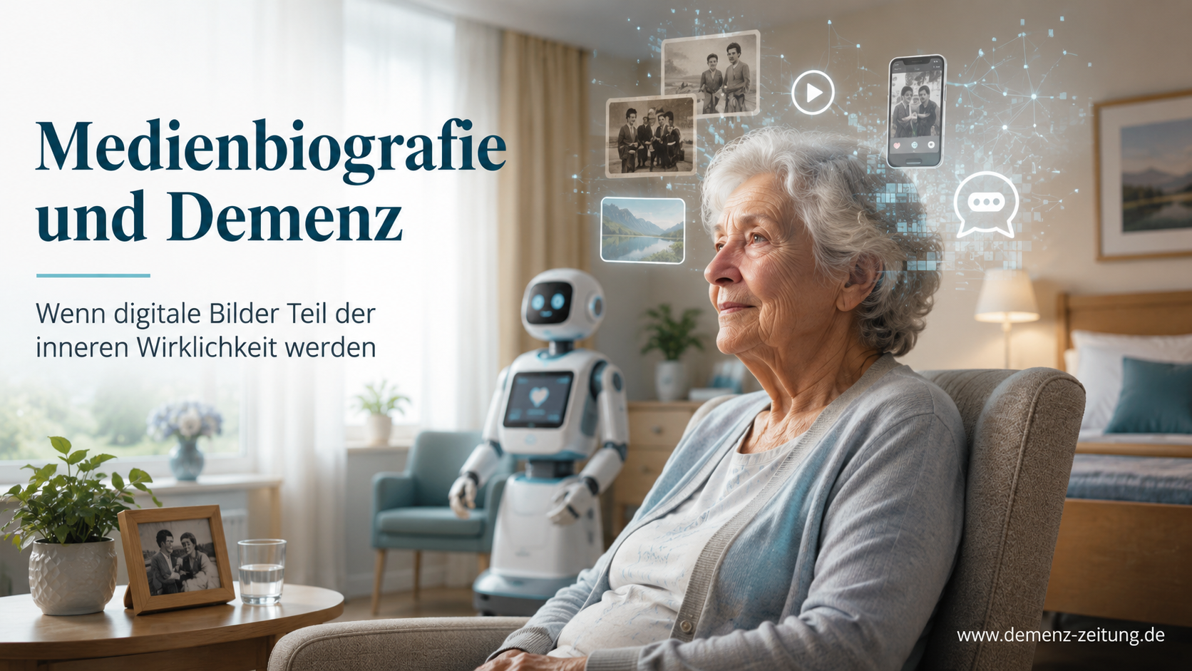 Medienbiografie und -bewußtsein werden Teil der Pflege werden