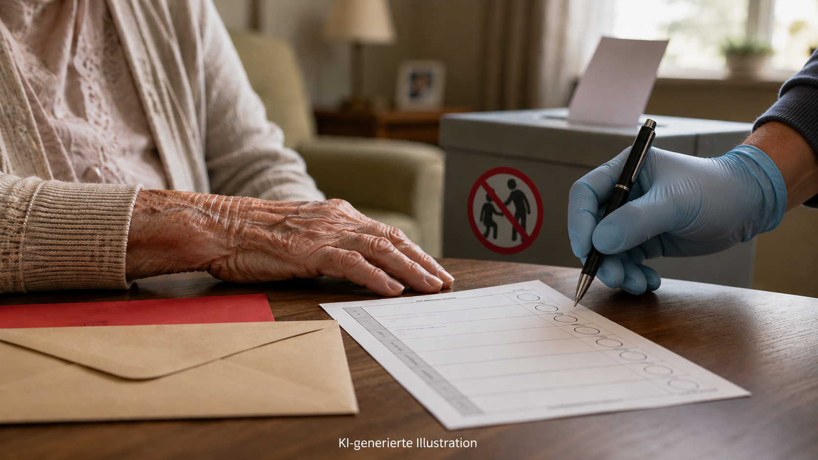 Verdacht auf Wahlbetrug bei 95-Jähriger mit Demenz: Was Pflegepersonen bei Wahlen dürfen – und was nicht